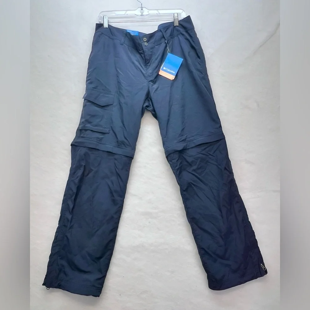 NWT COLUMBIA PFG Palm Peak Convertible Pants 12 SHORT - Picture 2 of 12